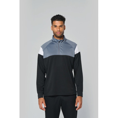 Adult zipped neck training top